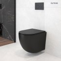 Hamnes Oltens Hamnes Stille miska wisząca WC PureRim czarna 42021300