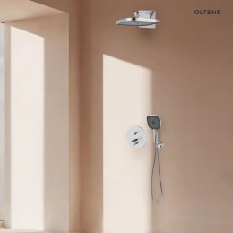 Hamnes Oltens Hamnes zestaw bateria wannowo-prysznicowa podtynkowa z deszczownicą Vann (S) i słuchawką 3 funkcyjną Havis EasyClick (S) 