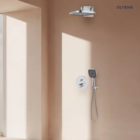 Hamnes Oltens Hamnes zestaw bateria wannowo-prysznicowa podtynkowa z deszczownicą Vann (S) i słuchawką 3 funkcyjną Havis EasyClick (S) Hamnes Oltens Hamnes zestaw bateria wannowo-prysznicowa podtynkowa z deszczownicą Vann (S) i słuchawką 3 funkcyjną Havis EasyClick (S)