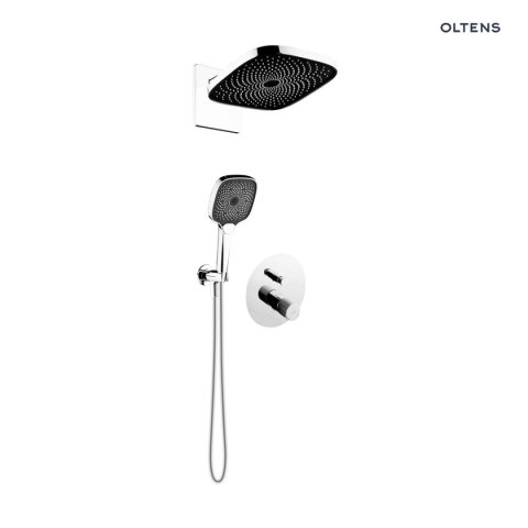 Hamnes Oltens Hamnes zestaw bateria wannowo-prysznicowa podtynkowa z deszczownicą Vann (S) i słuchawką 3 funkcyjną Havis EasyClick (S) Hamnes Oltens Hamnes zestaw bateria wannowo-prysznicowa podtynkowa z deszczownicą Vann (S) i słuchawką 3 funkcyjną Havis EasyClick (S)