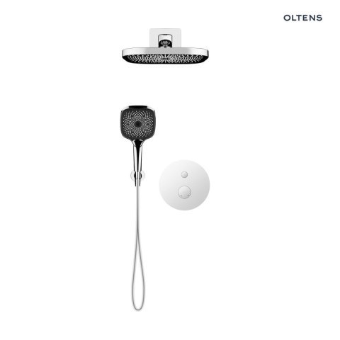 Hamnes Oltens Hamnes zestaw bateria wannowo-prysznicowa podtynkowa z deszczownicą Vann (S) i słuchawką 3 funkcyjną Havis EasyClick (S) Hamnes Oltens Hamnes zestaw bateria wannowo-prysznicowa podtynkowa z deszczownicą Vann (S) i słuchawką 3 funkcyjną Havis EasyClick (S)