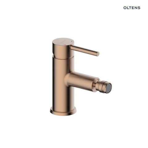 Molle Oltens Molle bateria bidetowa stojąca miedź szczotkowana 31300610 Molle Oltens Molle bateria bidetowa stojąca miedź szczotkowana 31300610