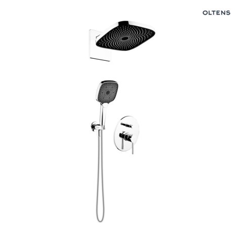 Molle Oltens Molle zestaw bateria wannowo-prysznicowa podtynkowa z deszczownicą Vann (S) i słuchawką 3 funkcyjną Havis EasyClick (S) c Molle Oltens Molle zestaw bateria wannowo-prysznicowa podtynkowa z deszczownicą Vann (S) i słuchawką 3 funkcyjną Havis EasyClick (S) c