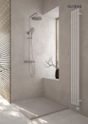 Bergytan Oltens Bergytan brodzik prostokątny 140x90 cm RockSurface kaszmir 15107900