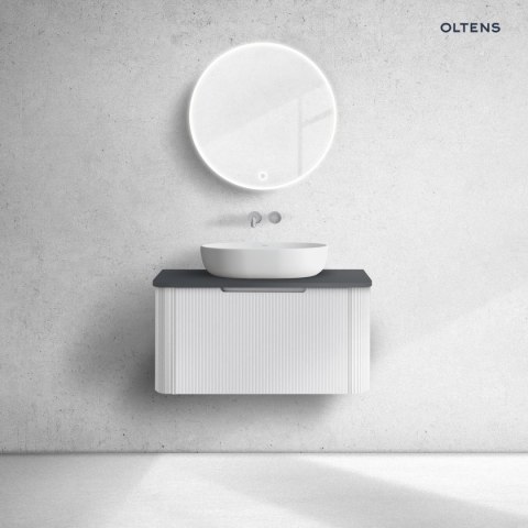 Hamnes Oltens Hamnes blat naszafkowy 80 cm czarny mat 63013300