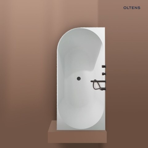 Hamnes Oltens Hamnes wanna narożna 160x75 cm prawa biała 11008000