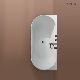 Hamnes Oltens Hamnes wanna przyścienna 160x75 cm biała 12025000