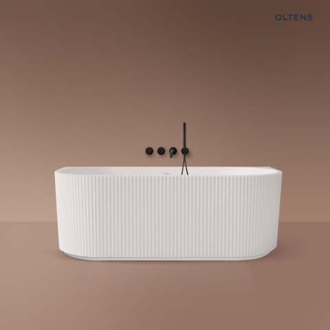 Hamnes Oltens Hamnes wanna przyścienna 160x75 cm biała 12025000