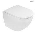 Hamnes Zestaw Oltens Hamnes miska WC wisząca PureRim z deską wolnoopadającą 42014000 Hamnes Zestaw Oltens Hamnes miska WC wisząca PureRim z deską wolnoopadającą 42014000