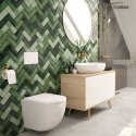 Hamnes Zestaw Oltens Hamnes miska WC wisząca PureRim z deską wolnoopadającą 42014000 Hamnes Zestaw Oltens Hamnes miska WC wisząca PureRim z deską wolnoopadającą 42014000