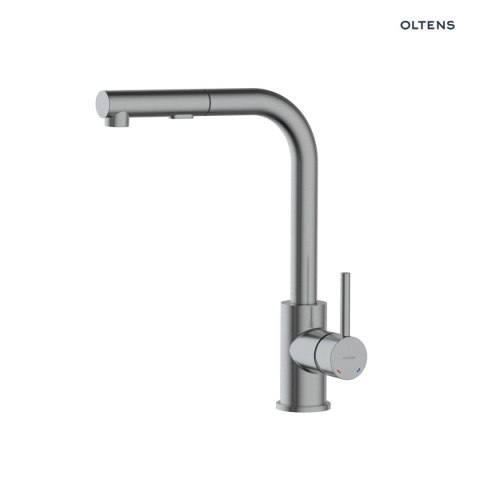 Myvat Oltens Myvat bateria kuchenna stojąca z wyciąganą wylewką grafit 35205400 Myvat Oltens Myvat bateria kuchenna stojąca z wyciąganą wylewką grafit 35205400