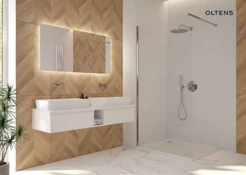 Nordlis Oltens Nordlis lustro 60x120 cm prostokątne z oświetleniem od tyłu z matą grzewczą 64112000