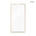 Nordlis Oltens Nordlis lustro 60x120 cm prostokątne z oświetleniem od tyłu z matą grzewczą złoty 64112800