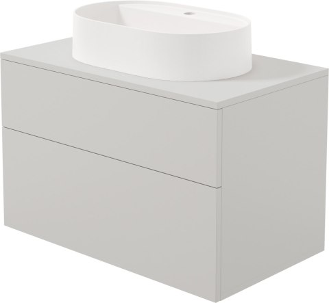 Deante Szafka umywalkowa z umywalką granitową - 55x35 cm