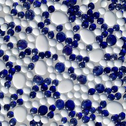 Drops Blue MS.07 30x30 - Ścienna - Połysk