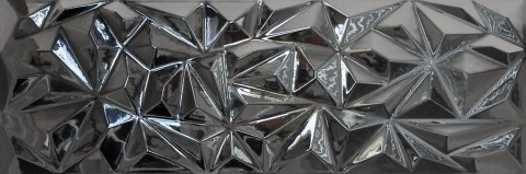 Metalico Ice Plata Brillo DGL.405A.IC 90x30 - Ścienna - Połysk