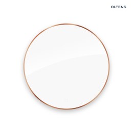 Nordlis Oltens Nordlis lustro 100 cm okrągłe z oświetleniem od tyłu z matą grzewczą miedź szczotkowana 64110610