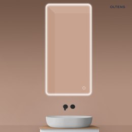 Nordlis Oltens Nordlis lustro 60x120 cm prostokątne z oświetleniem z przodu z matą grzewczą 64118000