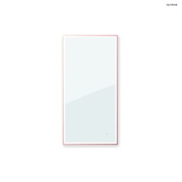 Nordlis Oltens Nordlis lustro 60x120 cm prostokątne z oświetleniem z przodu z matą grzewczą miedź szczotkowana 64107610