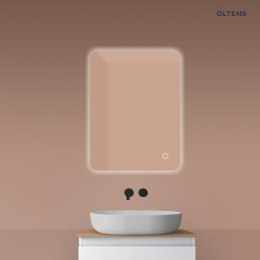 Nordlis Oltens Nordlis lustro 60x80 cm prostokątne z oświetleniem od tyłu z matą grzewczą 64119000