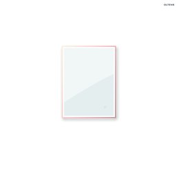 Nordlis Oltens Nordlis lustro 60x80 cm prostokątne z oświetleniem z przodu z matą grzewczą miedź szczotkowana 64105610