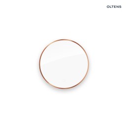 Nordlis Oltens Nordlis lustro 60 cm okrągłe z oświetleniem z oświetleniem od tyłu z matą grzewczą miedź szczotkowana 64108610