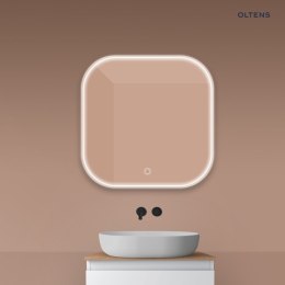 Nordlis Oltens Nordlis lustro 80x80 cm kwadratowe z oświetleniem z przodu z matą grzewczą 64122000