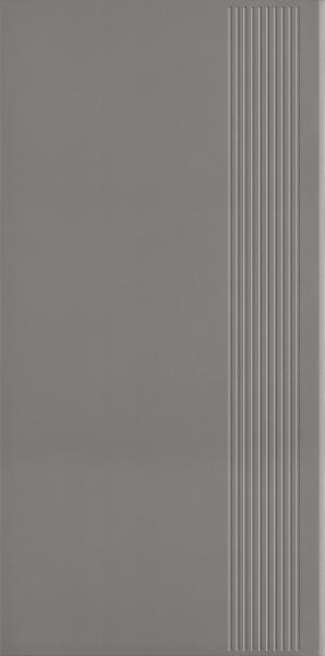 BAZO NERO STOPNICA PROSTA NACINANA MONOKOLOR MAT. 29,8X59,8 G1