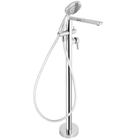 Deante Bateria wannowa wolnostojąca z zestawem prysznicowym