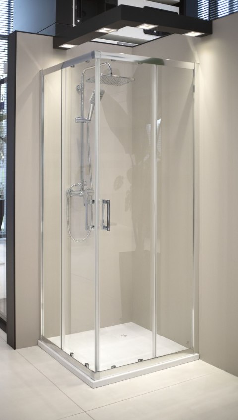 Deante Kabina prysznicowa z brodzikiem kwadratowa - 90x90 cm