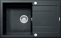 Deante Zlewozmywak granitowy 1-komorowy z ociekaczem