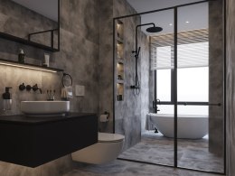 Di Carta Rigo Dark Mat GRS.254B.M 120x60 - Ścienno - podłogowa - Mat