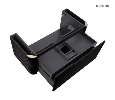 Hamnes Oltens Hamnes szafka podumywalkowa 100 cm czarny mat 60024300