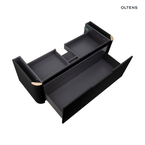 Hamnes Oltens Hamnes szafka podumywalkowa 120 cm czarny mat 60025300