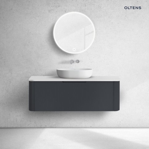 Hamnes Oltens Hamnes szafka podumywalkowa 120 cm czarny mat 60025300