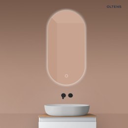 Nordlis Oltens Nordlis lustro 50x100 cm owalne z oświetleniem od tyłu z matą grzewczą 64129000