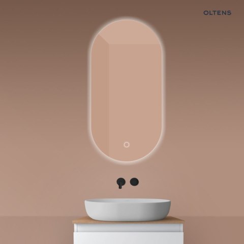 Nordlis Oltens Nordlis lustro 50x100 cm owalne z oświetleniem od tyłu z matą grzewczą 64129000