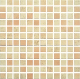PENELOPA BEIGE/BROWN MOZAIKA PRASOWANA K.2,3X2,3 29,8X29,8 G1