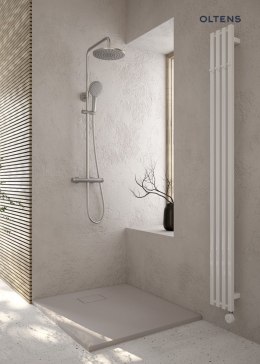 Stang Oltens Stang S (e) grzejnik łazienkowy 180x18 cm biały 55125000