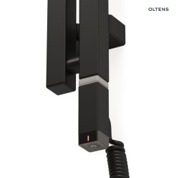 Stang Oltens Stang S (e) grzejnik łazienkowy 180x8 cm czarny mat 55123300