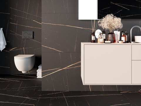 Taglio Nero Mat GRS.167A.M 120x60 - Ścienno - podłogowa - Mat