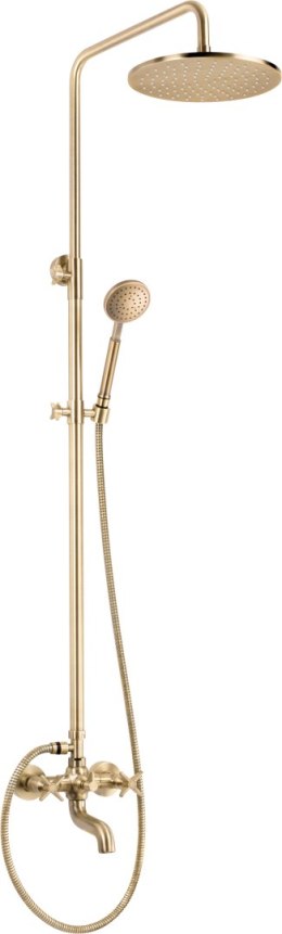 Deante Deszczownica z baterią wannową