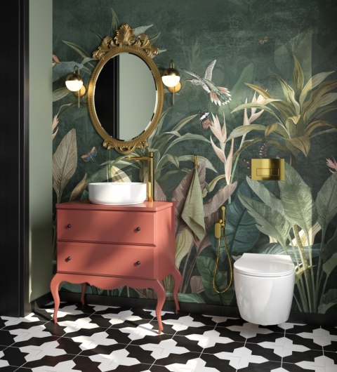 Deante Miska WC z deską bezkołnierzowa