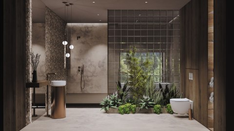 Deante Miska WC z deską bezkołnierzowa