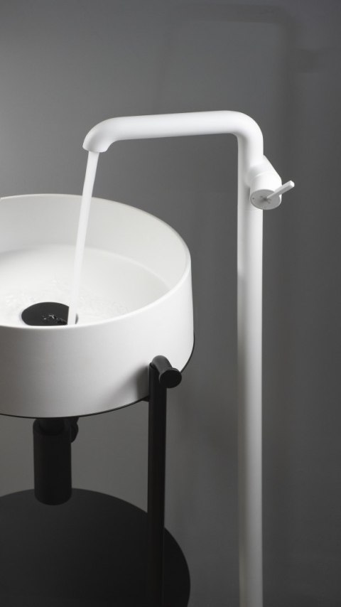 Deante Umywalka granitowa nablatowa