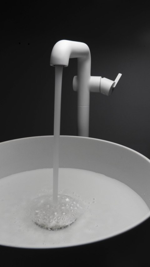 Deante Umywalka granitowa nablatowa