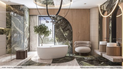 Deante Umywalka granitowa nablatowa