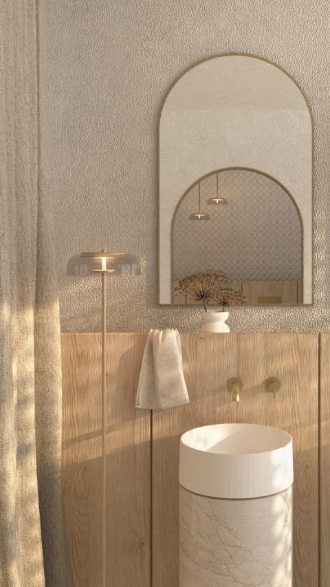 Deante Umywalka granitowa nablatowa