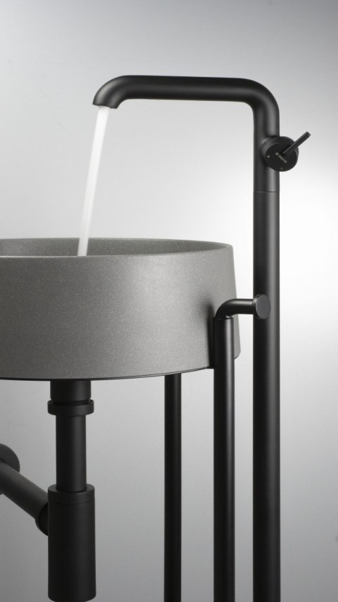 Deante Umywalka granitowa nablatowa