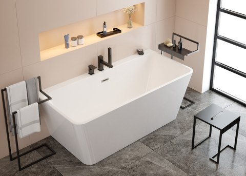 Deante Wanna akrylowa przyścienna/wolnostojąca prostokątna - 160 cm